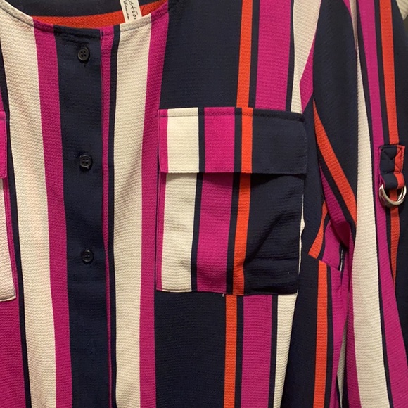 1X woman’s Blouse *euc - Picture 4 of 6